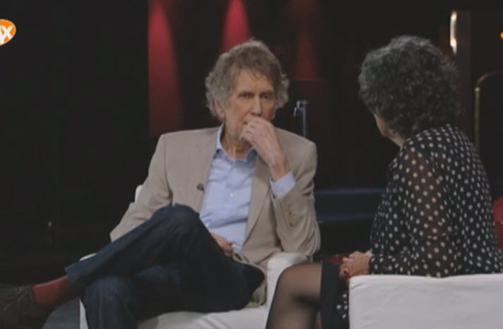 Seth Gaaikema een paar maanden voor zijn dood bij Hanneke Groenteman.