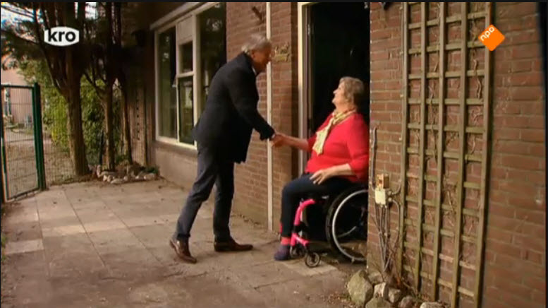 Fons de Poel op bezoek bij Wil Schuurman