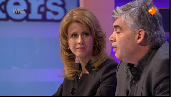 Rob Oudkerk (PvdA) en Mona Keijzer (CDA) bij 'WNL Opiniemakers'.