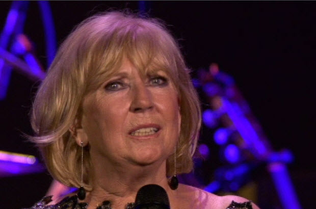 Willeke Alberti op haar jubileumgala tijdens 'Telkens weer'.