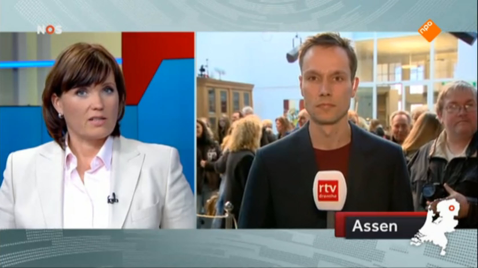 Sinds kort in het Journaal: Cindy de Koning met het regionieuws.